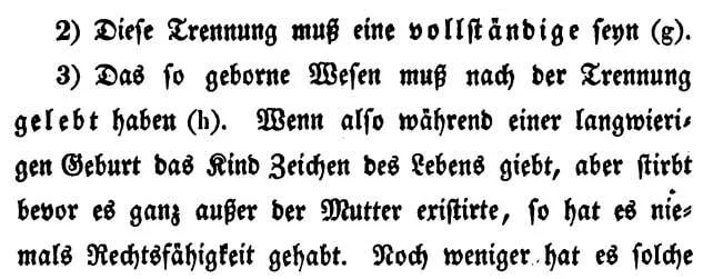 Allod Bewegung 19 Rechtsfaehigkeit Kind Savigny Bd 2 S385 1840 6 min