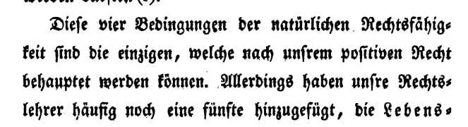 Allod Bewegung 21 Rechtsfaehigkeit Kind Savigny Bd 2 S385 1840 8 min
