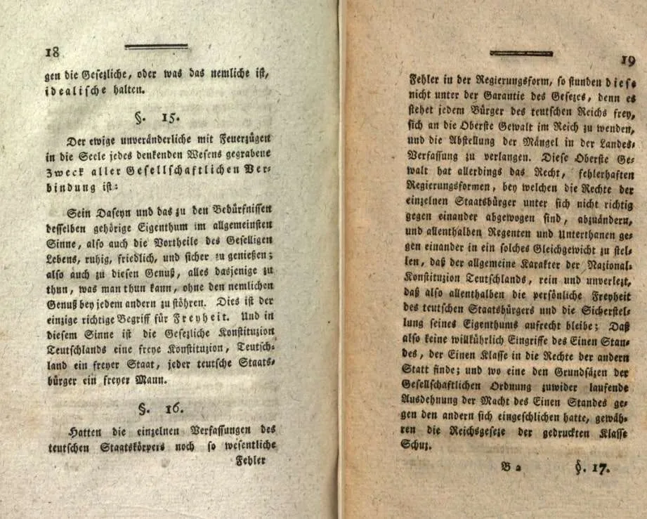 Reichsbürger 12 Reichtsbuerger Weber Erdmann Teutsche Konstitution 1797 1 min
