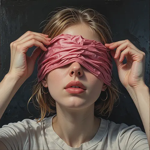 removing the blindfold